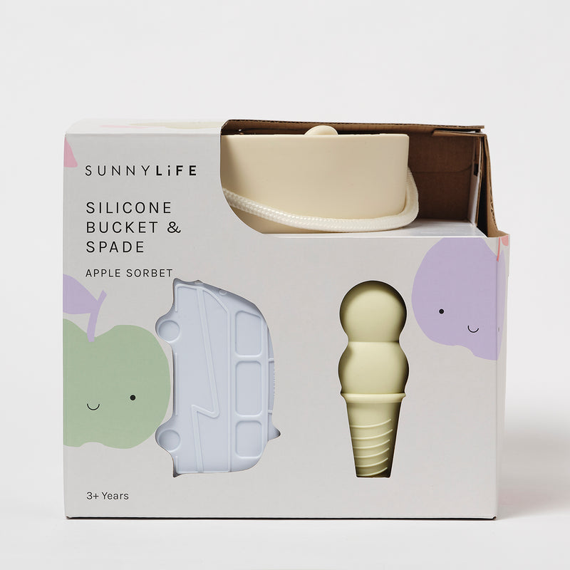Silicone Bucket & Spade Set