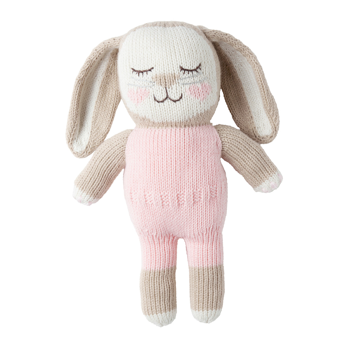 Pink Crochet Bunny Large
