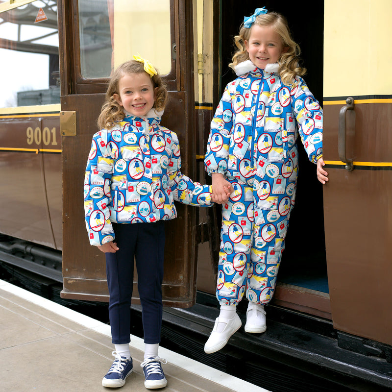 Ski Travel Printed Snowsuit