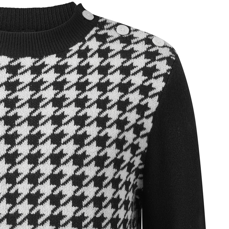 Houndstooth Sweater