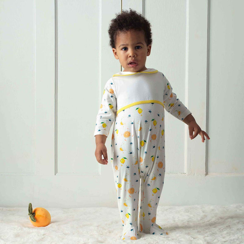 Oranges & Lemons Personalisable Babygro