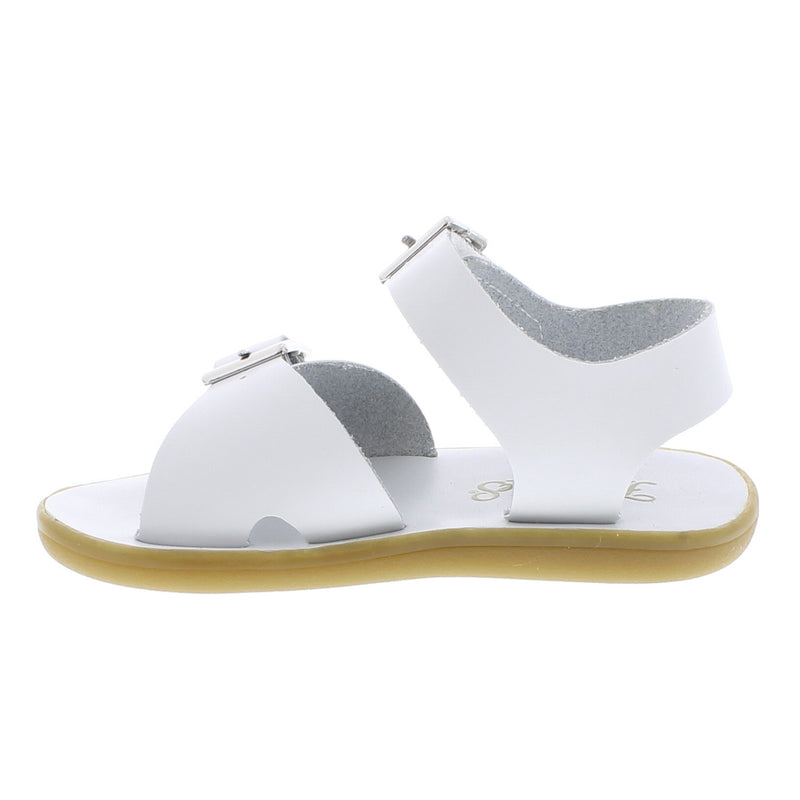 Boys Double Strap Sandals - White