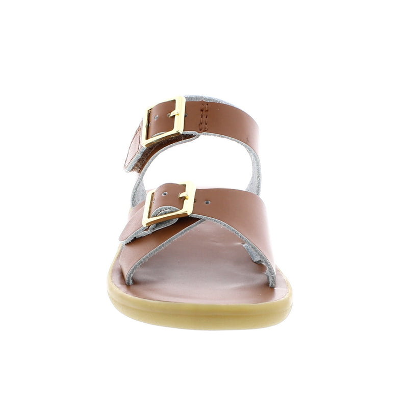 Boys Double Strap Sandals - Tan