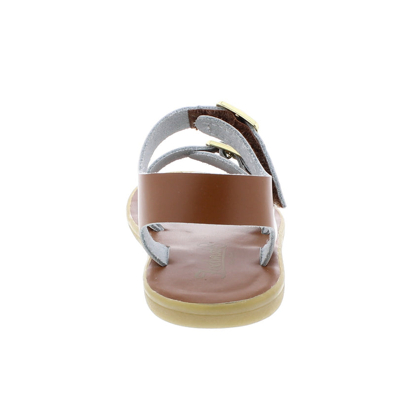 Boys Double Strap Sandals - Tan