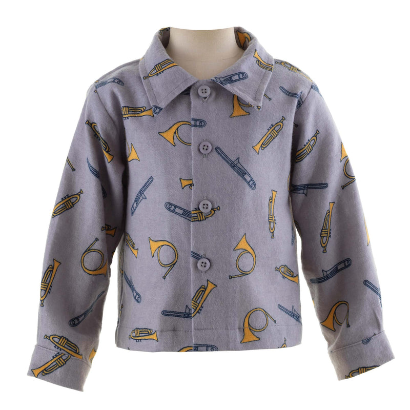 Musical Flannel Shirt