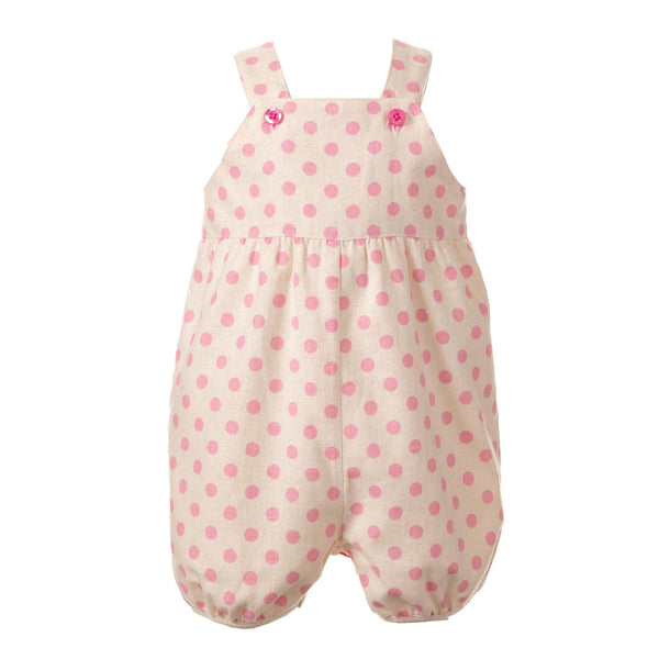 Polka Dot Dungarees