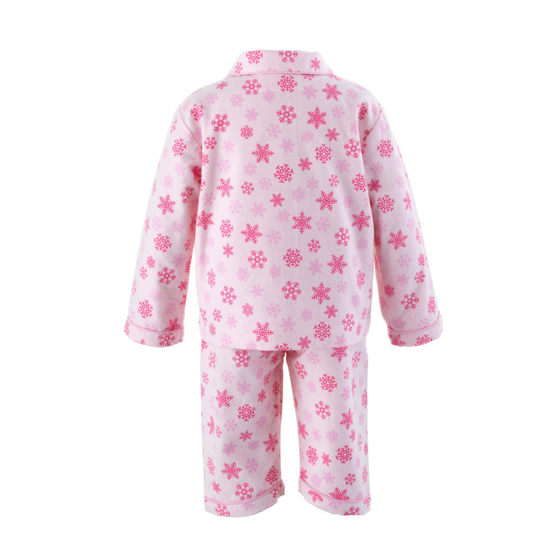 Snowflake Brushed Cotton Pyjamas