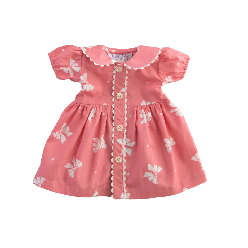 Dolly Bow button-front dress