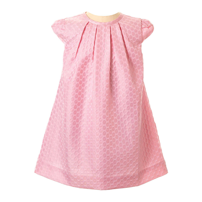 Shimmer Damask Shift Dress