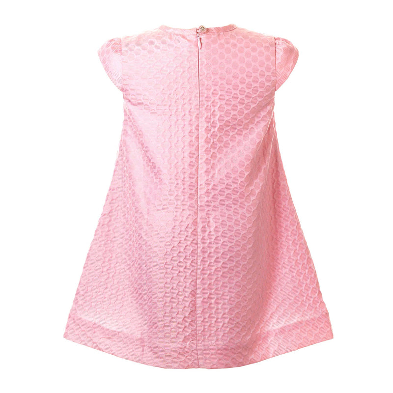 Shimmer Damask Shift Dress