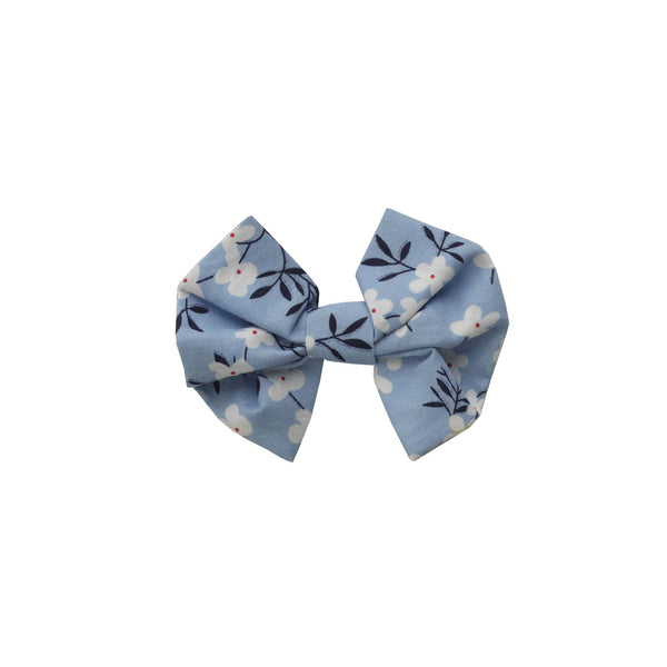 Blue Blossom Hairbow