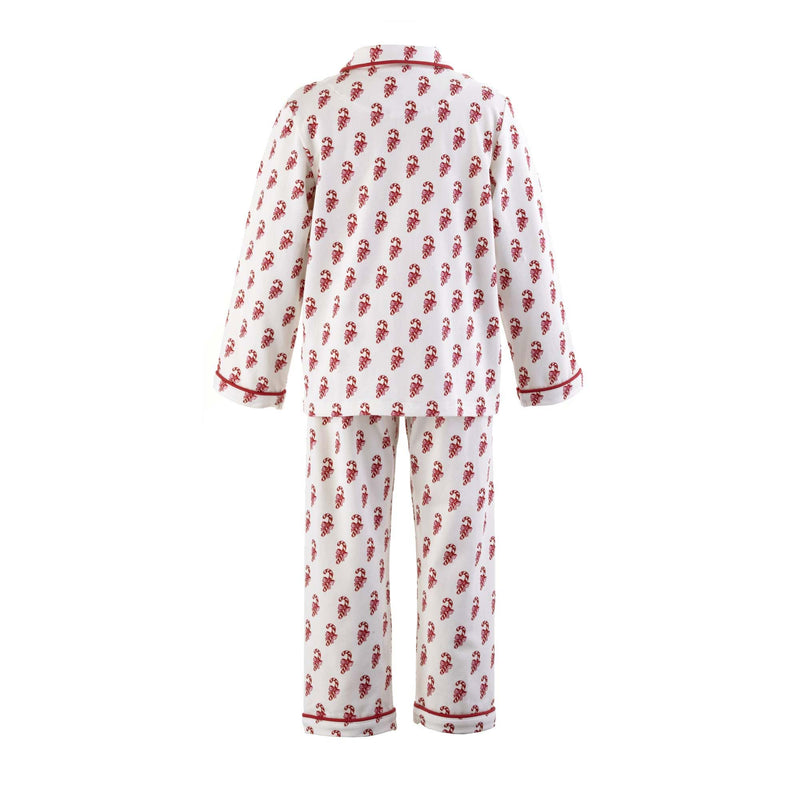 Candy Cane Jersey Pyjamas