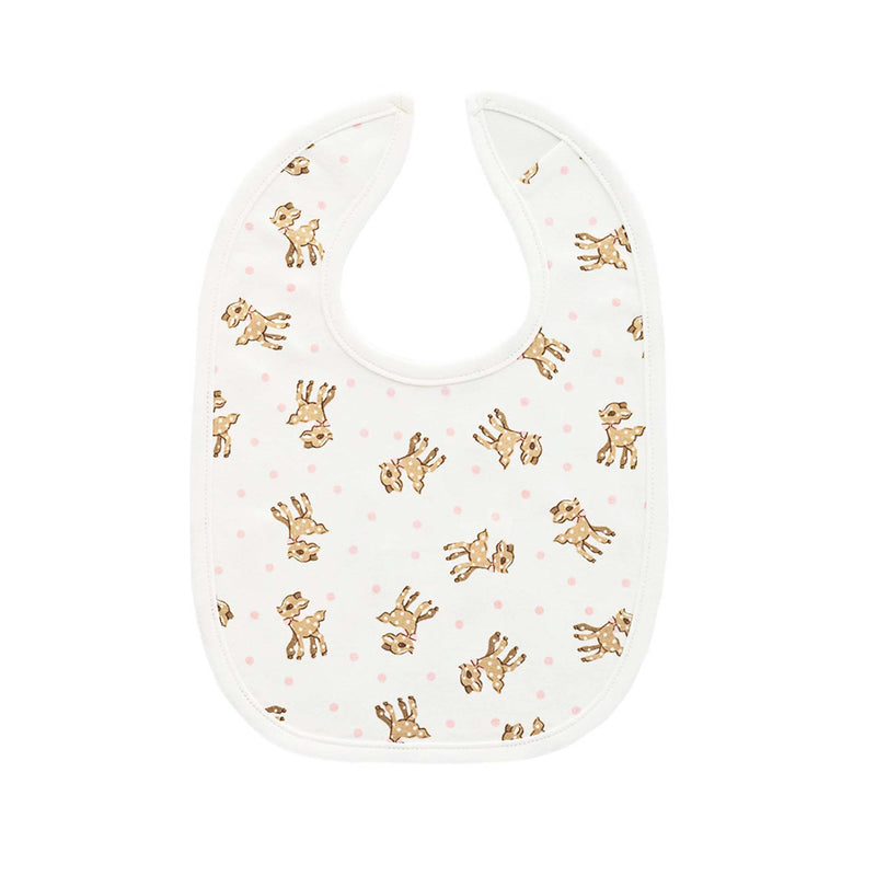 Pink Fawn Bib