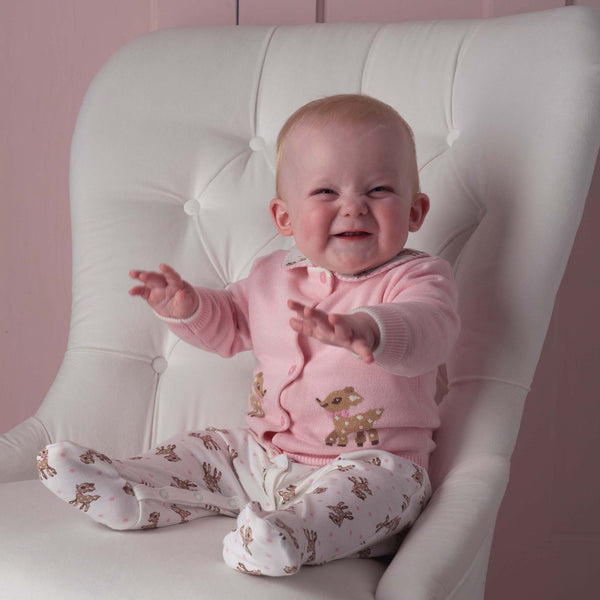 Pink Fawn Cardigan