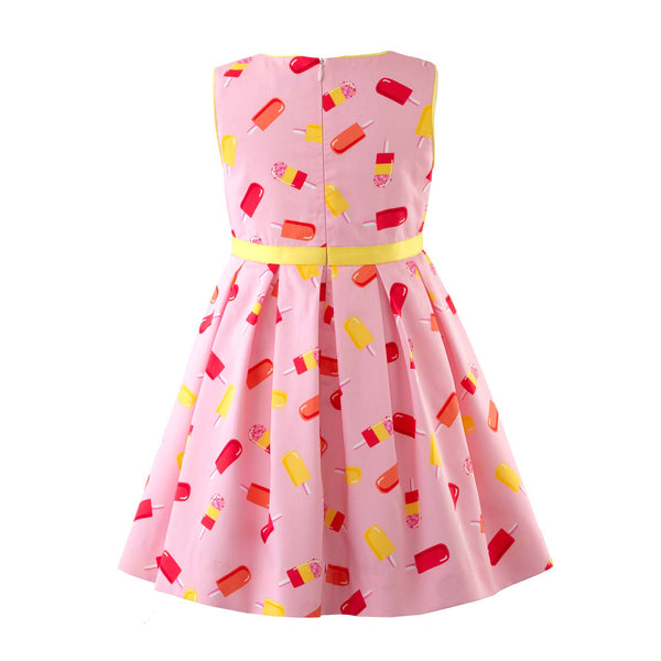 Ice Lolly Pleated Dress