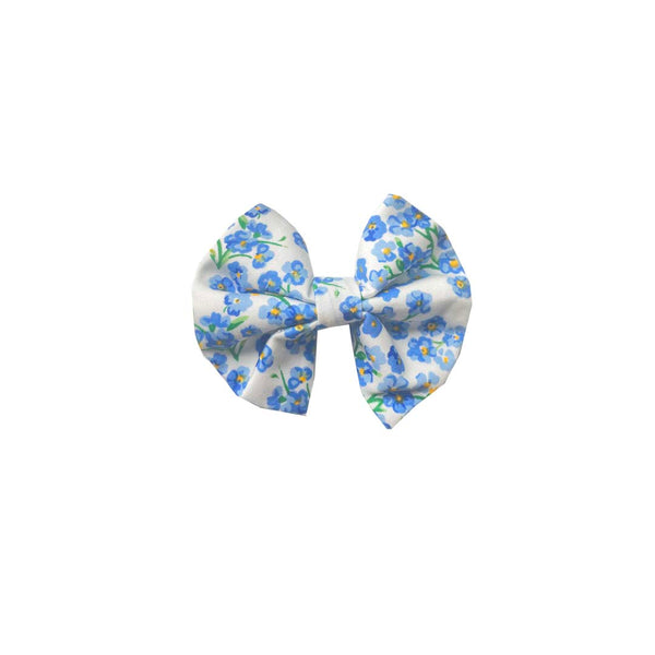 Forget-Me-Not Hairbow
