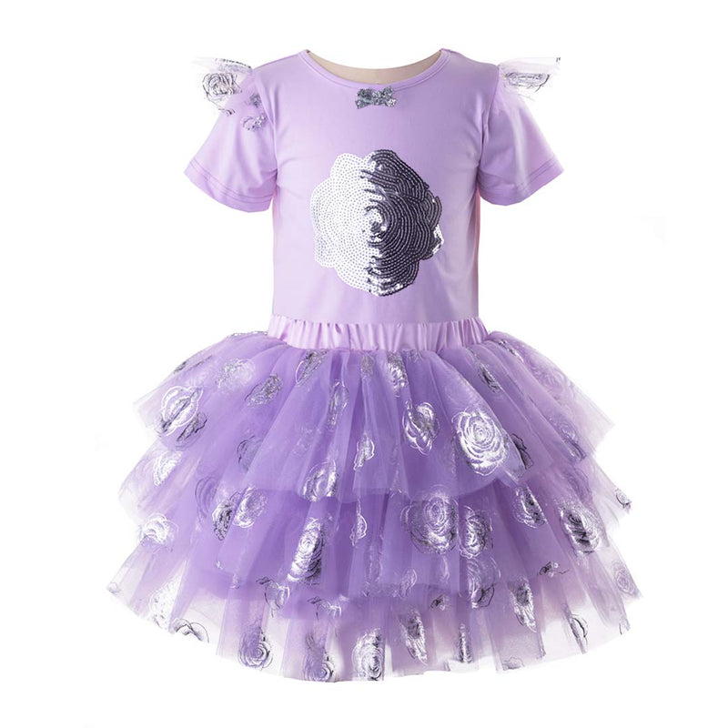 Lilac Rose Tulle Tutu Set