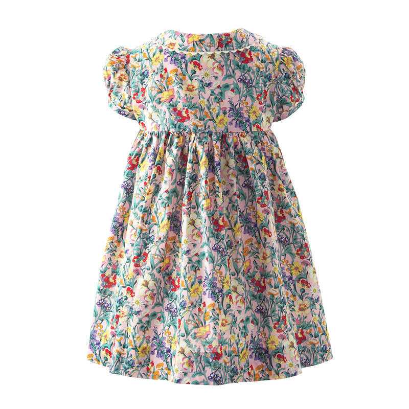 Flower Meadow Button-Front Dress & Bloomers