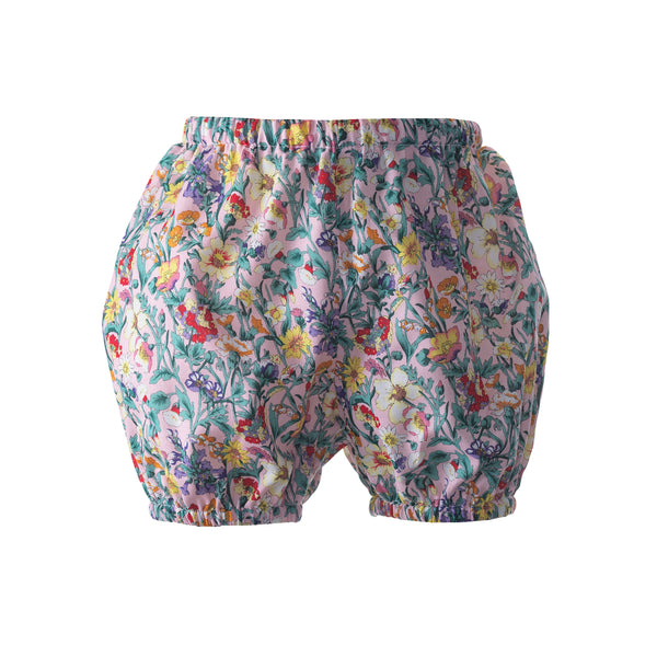 Flower Meadow Button-Front Dress & Bloomers