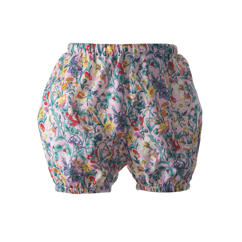 Flower Meadow Button-Front Dress & Bloomers