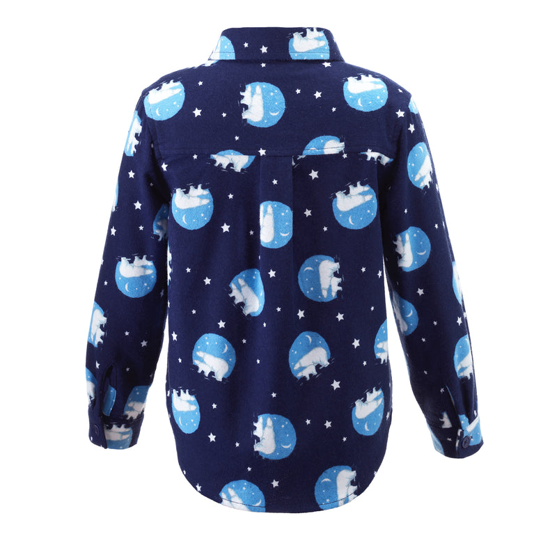 Polar Bear Flannel Shirt