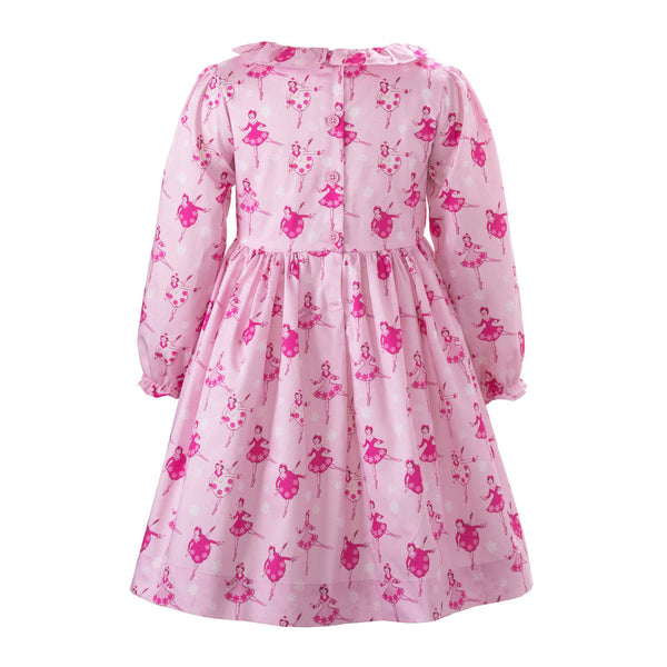 Pink Ice-Skater Dress