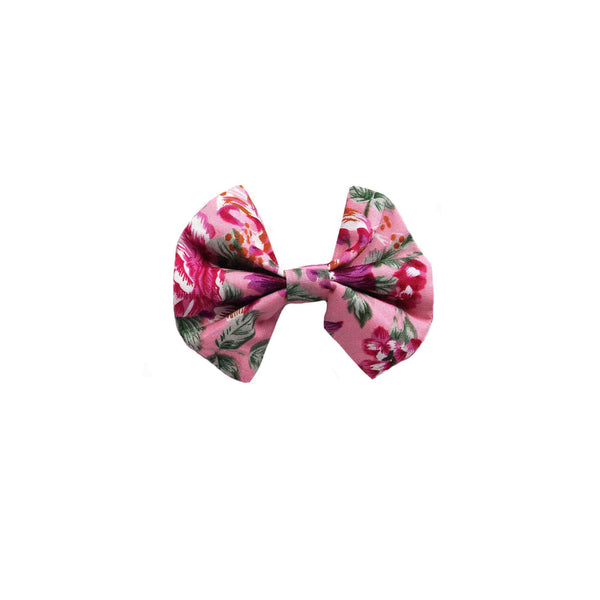 Pink Rose Hairbow