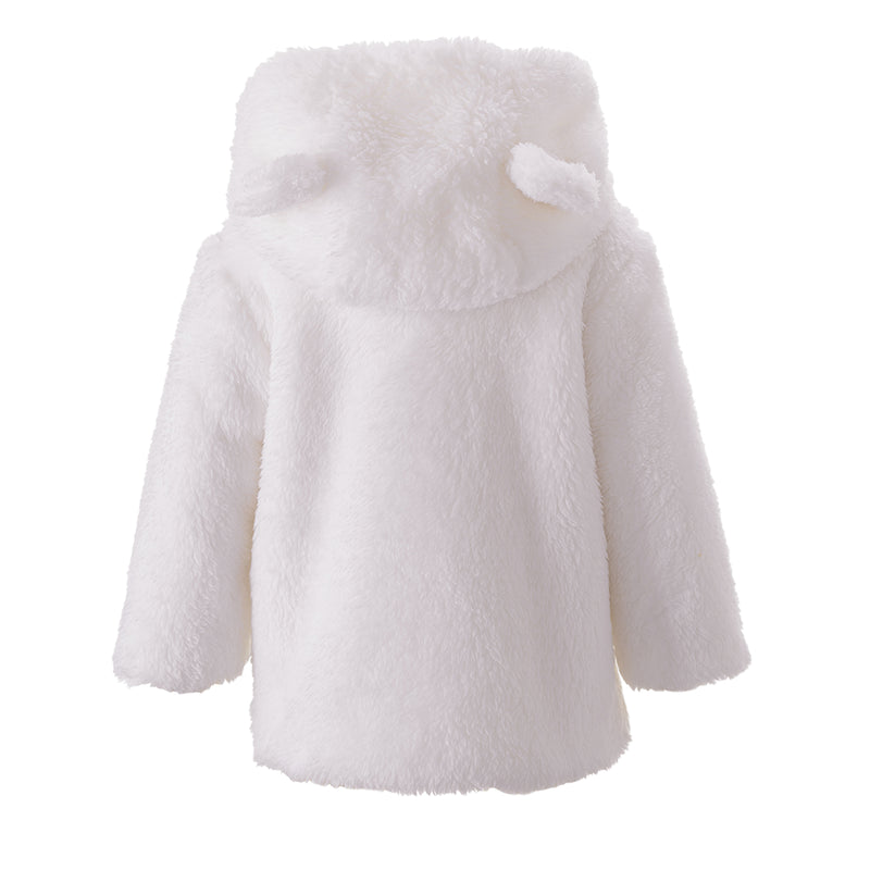 Ivory Teddy Faux Fur Jacket