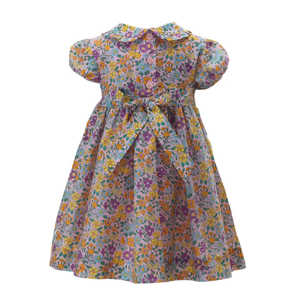 Meadow Floral Frill Dress And Bloomers