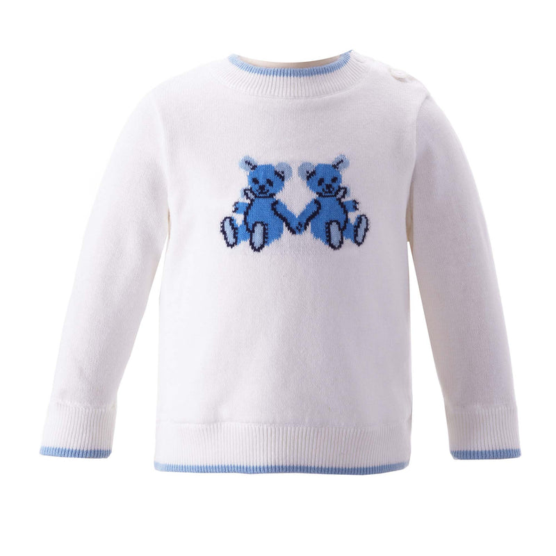 Blue Teddy Sweater