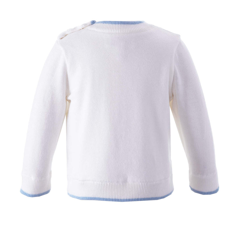 Blue Teddy Sweater
