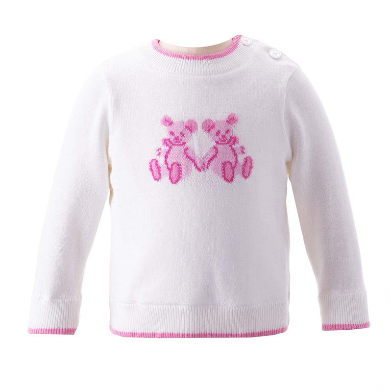 Pink Teddy Sweater