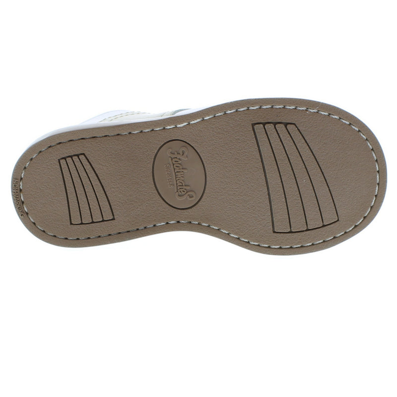 Oxford Saddle Shoes - White/Ecru