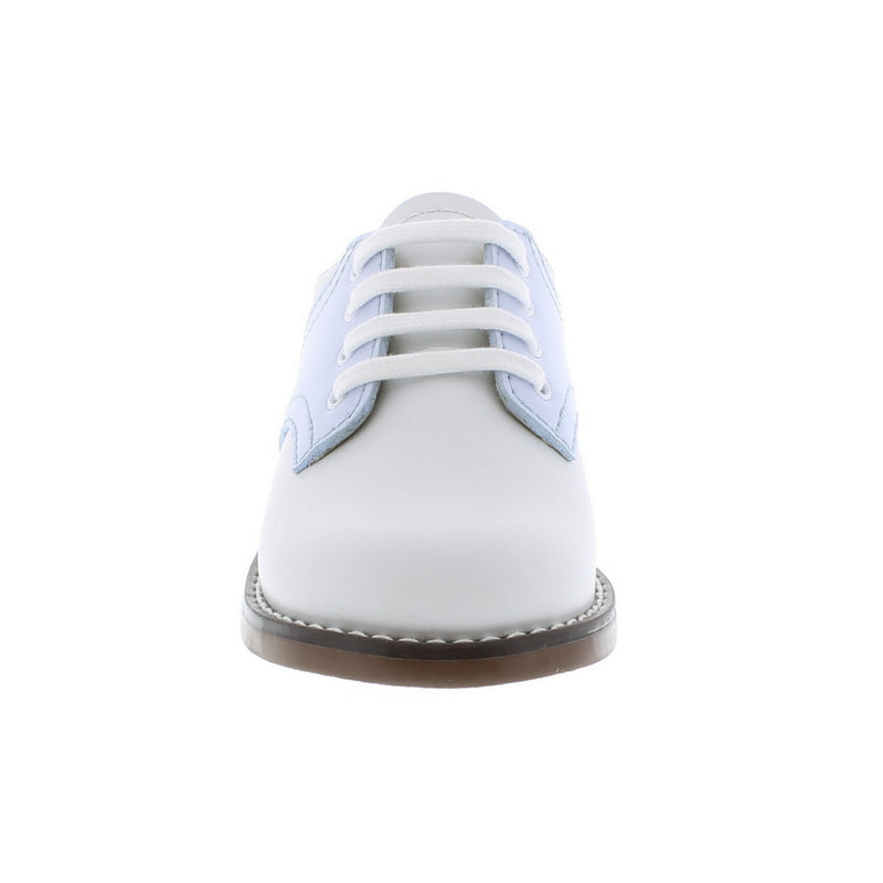 Oxford Saddle Shoes - White/Blue