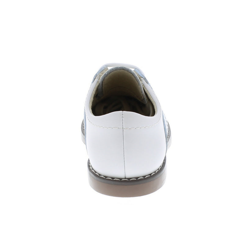 Oxford Saddle Shoes - White/Blue