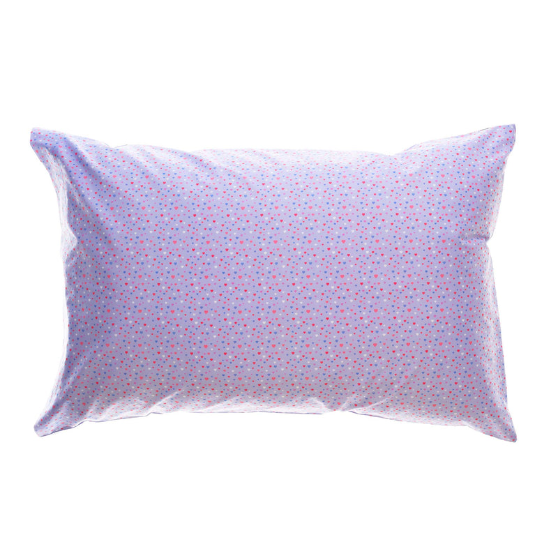 Lilac Unicorn Duvet Cover and Pillowcase Set Cot Bed