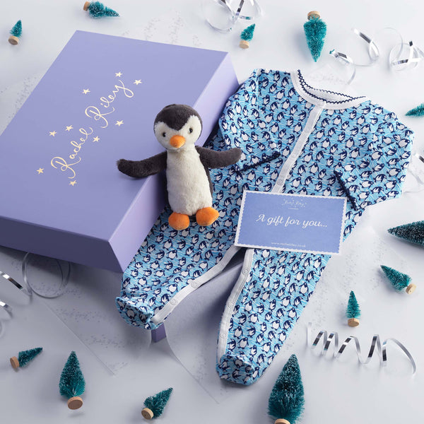 Baby Snowy Penguin Gift Box