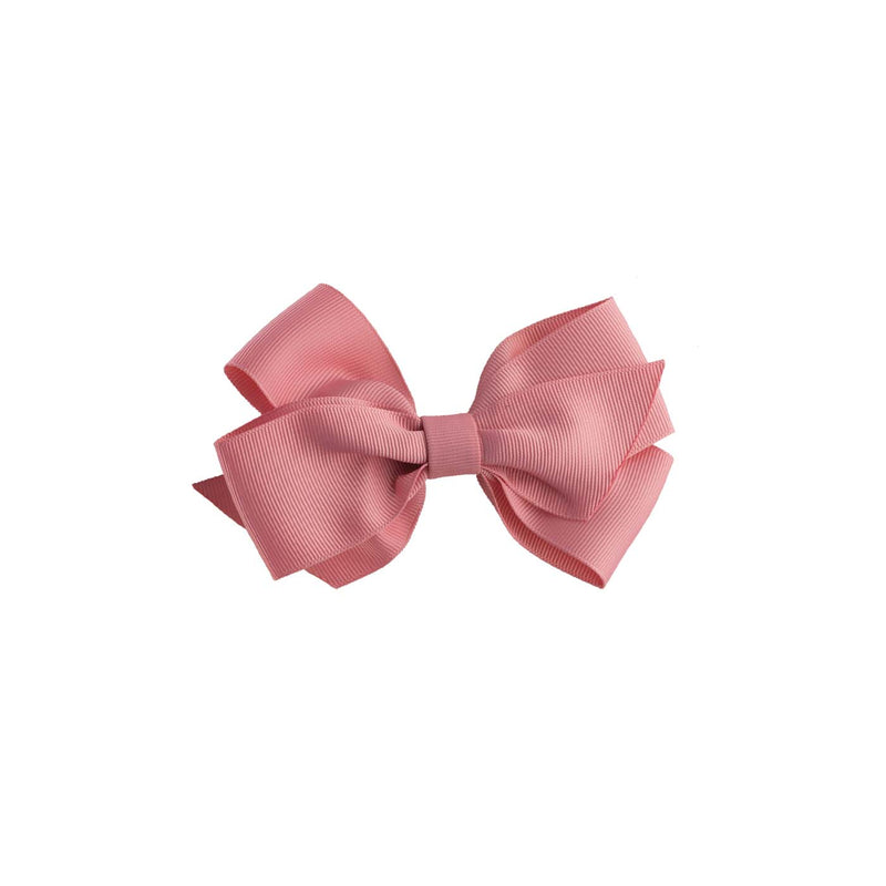 Pink Grosgrain Ribbon Hairbow