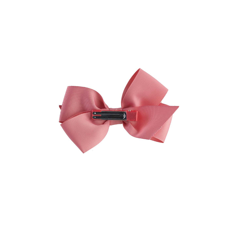 Pink Grosgrain Ribbon Hairbow
