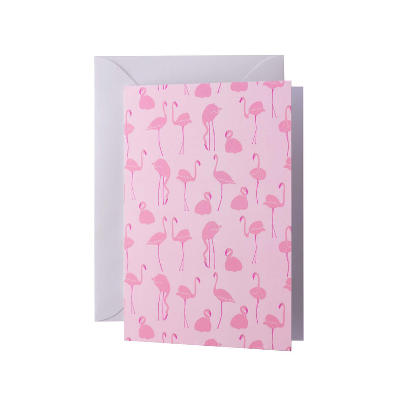 Flamingo Greeting Card