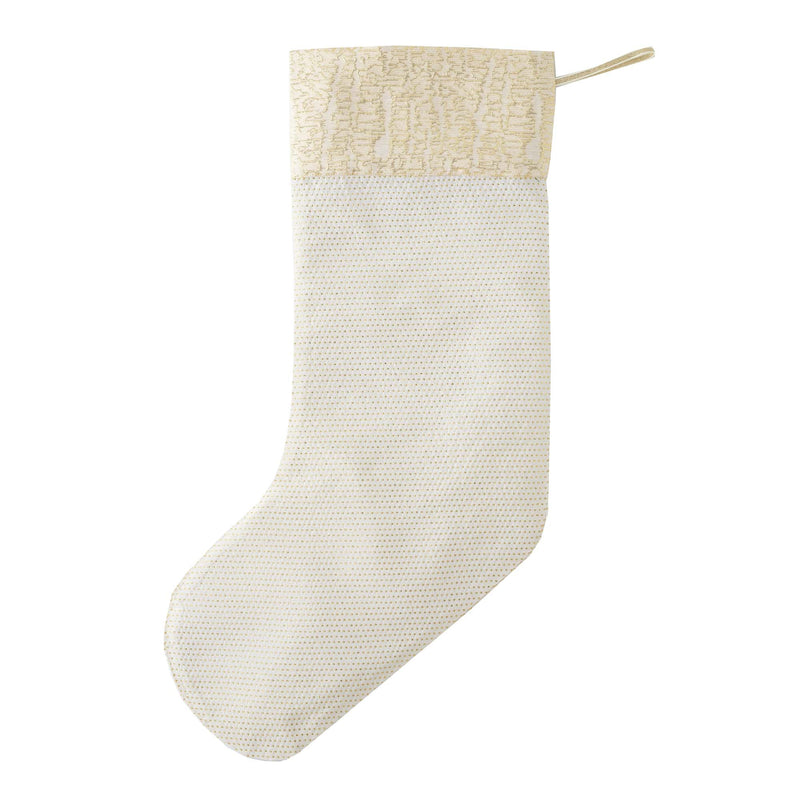 Gold Christmas Stocking