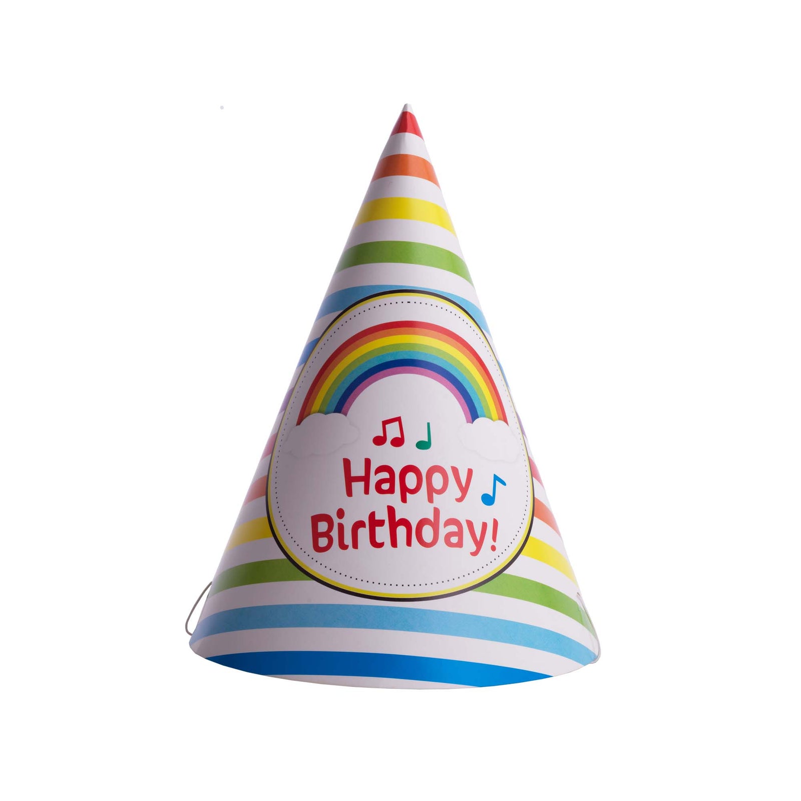 Rainbow Happy Birthday Hat - Main Image