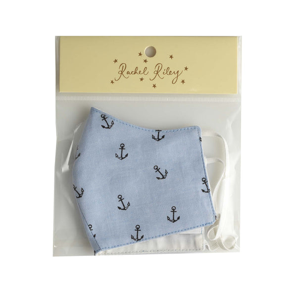 Anchor Print Face Mask, Children's