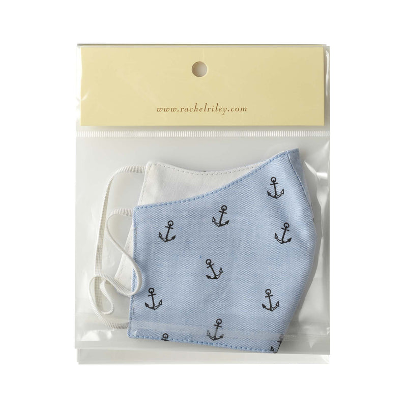 Anchor Print Face Mask, Children's