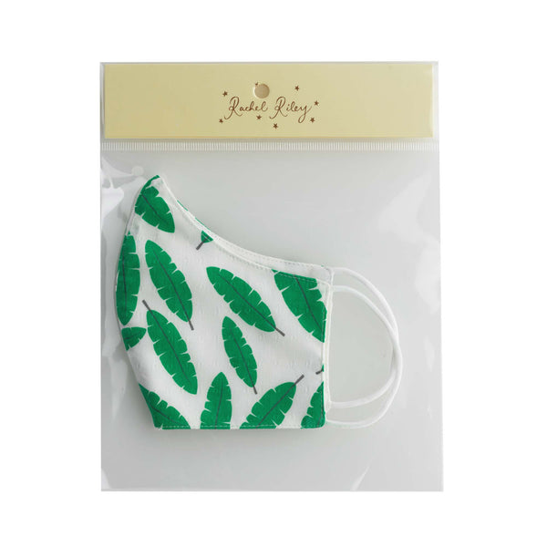 Leaf Print Face Mask, Children's