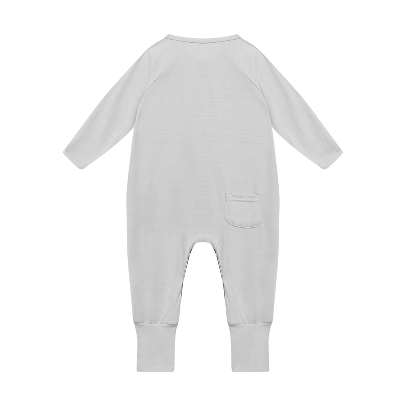 Baby Onesie Moon Grey