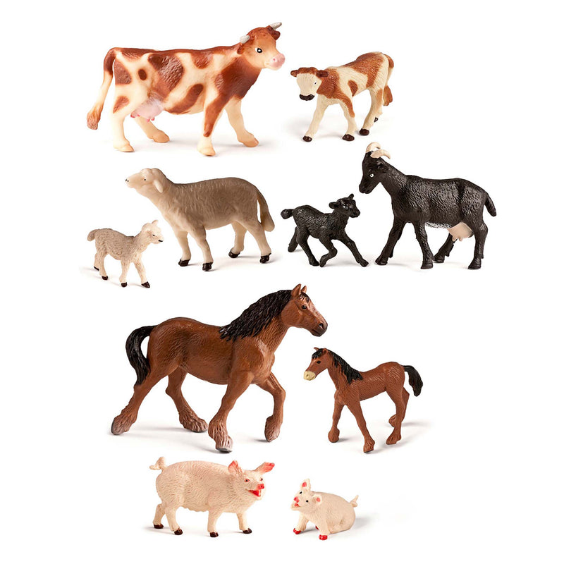 Farm Animals with Babies set