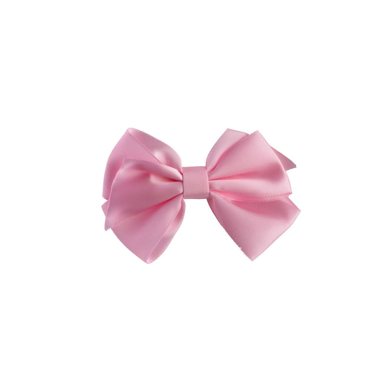 Baby Pink Satin Ribbon Hairbow