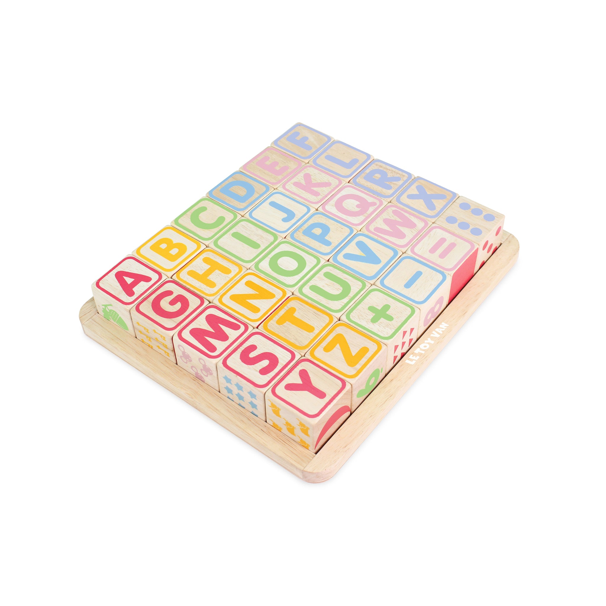 Alphabet Wooden Block Set