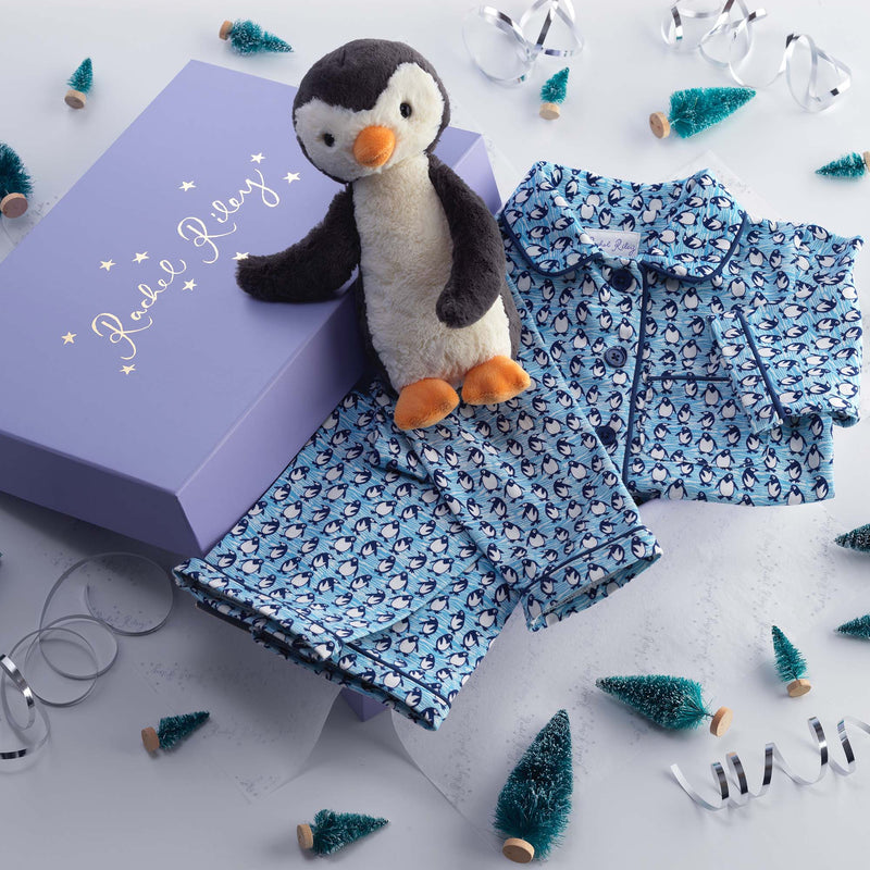 Kids Snowy Penguin Gift Box